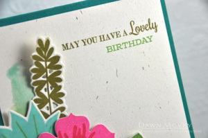 Lovely Birthday detail