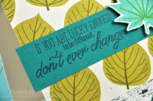 Don't Ever Change detail