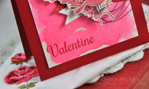 Happy Birthday Valentine detail