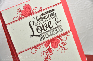 Birthday Blessings detail