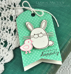 Hippity Hoppity mini card