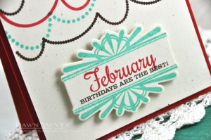 February Birthdays.... detail