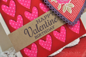 Valentine Birthday detail
