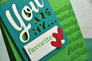 You are my Favorite detail