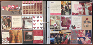 February Moments Layouts