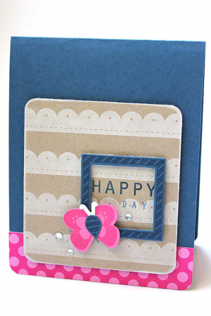 Happy Day Butterfly Card