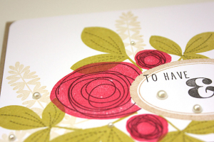 To Have & To Hold Card - detail