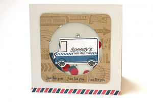 Delivery Just For You Card