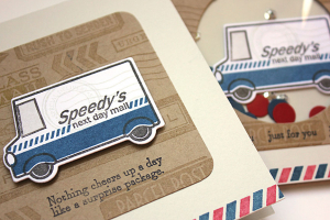 Special Delivery Cards - detail