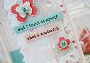 What a Wonderful World...Card