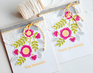 Bold Bouquet cards