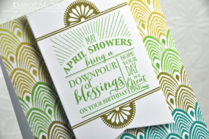 April Showers detail