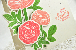 Spring Birthday detail