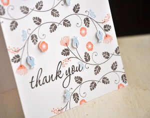 Thank You Card Detail