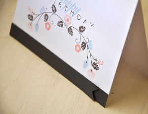 Happy Birthday Vine Card Details