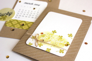 Happy St. Patrick's Day Card - detail