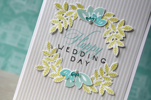 Embellished Elegance wedding close up