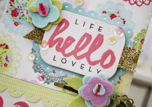 Hello Lovely Life Card