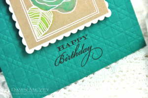 Happy Birthday detail