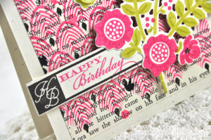 Happy Birthday detail