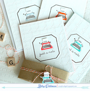 Desktop Letterpress Set1