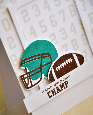 Happy Birthday Champ Card Detail