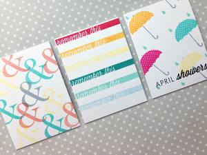 Pocket Page Journaling Cards