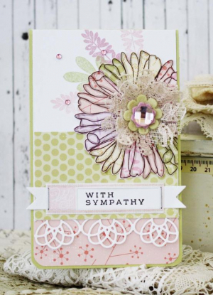 With Sympathy Card