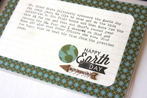 Earth Day Run Layout - detail