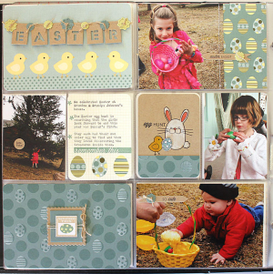 Easter 2011 Layout - left side