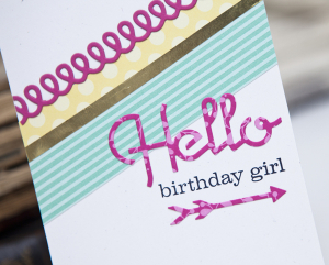 Hello Birthday Girl