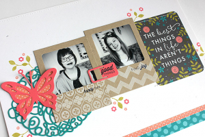 The Best Things in Life Layout - detail