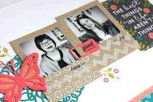 The Best Things in Life Layout - detail