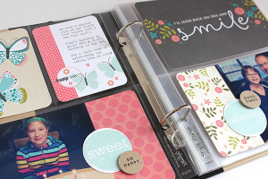 Two Birthdays Layout - detail