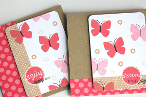 Butterfly Cards - detail