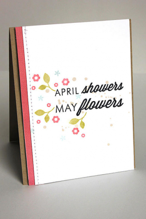 May Flowers Card
