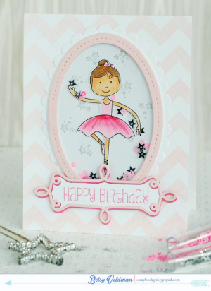 Birthday Ballerina Shaker1
