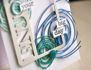 Enjoy Your Big Day Card Detail
