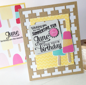 Summertime Fun Birthday card