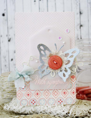 With Sympathy Card