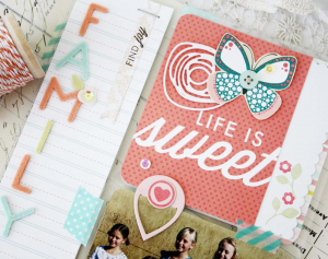 Life is Sweet Monthly Moments Page