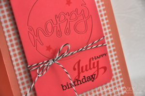 Happy July Birthday detail