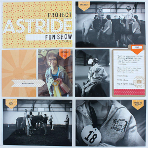 Project ASTRIDE Show Layout