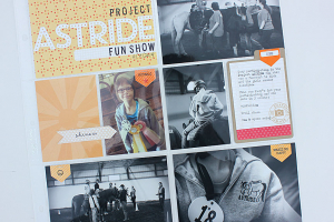 Project ASTRIDE Show Layout - detail