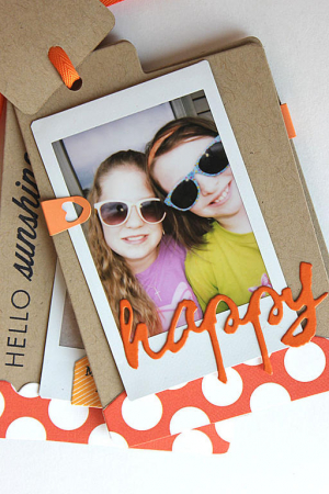 Sweet Summertime Mini Scrapbook - pages