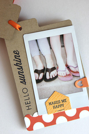 Sweet Summertime Mini Scrapbook - pages