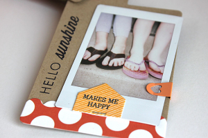 Sweet Summertime Mini Scrapbook - pages