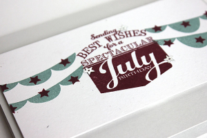 July Birthday Wishes Card