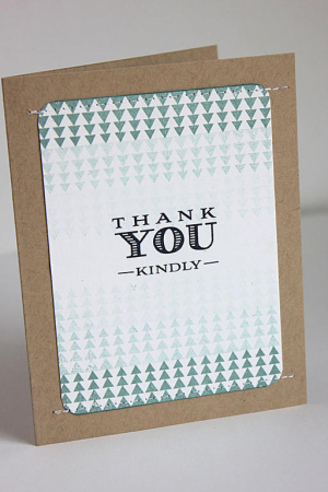 Thank You Kindly Card