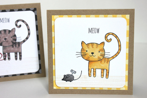 Orange Tabby Card